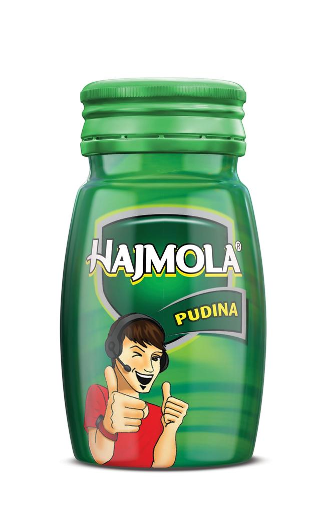 Dabur Hajmola : 100% Ayurvedic Tasty Digestive Tablets For Improved Digestion And From Flatulence, Pudina Flavour-120 Tabs