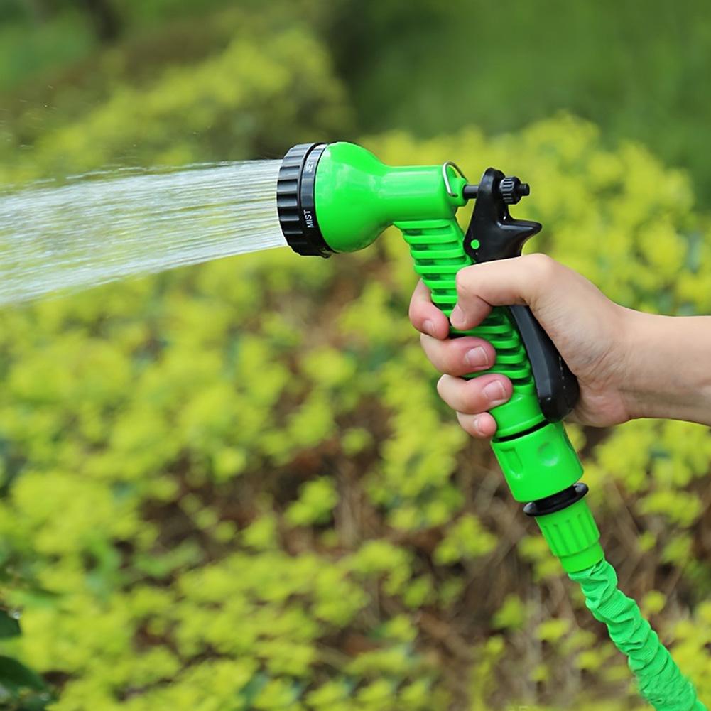 7 Modes High Pressure Water Gun Adjustable Hose Nozzle Multifunction Garden Watering Sprayer Car Washing Irrigation Cleaning Tool