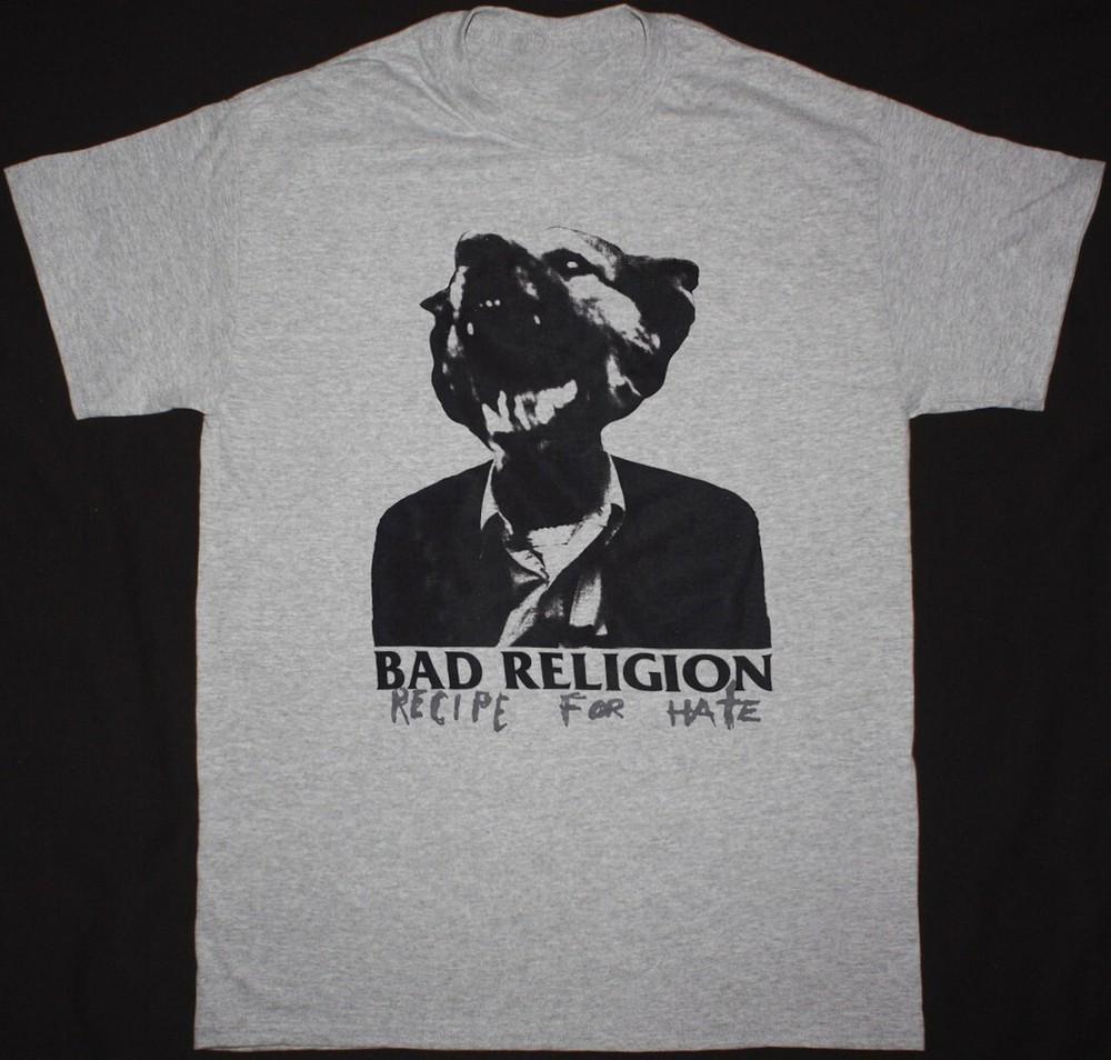 BAD RELIGION Футболка с принтом RECIPE FOR HATE Унисекс M