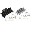 Motorcycle 100cc-250cc Engine Oil Cooler Radiator Cooling Kit Motorcycle Universal Engine Oil Motocross Accessories