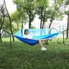Portable Tear-Resistant Outdoor Hammock with Mosquito Net, Sun Protection, and Anti-Rollover Design for Single/Double Person Camping Swing