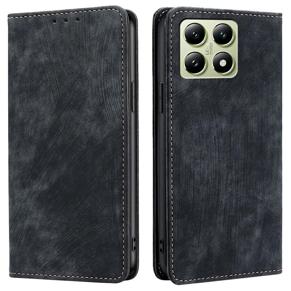 For Xiaomi 14T Case RFID Blocking Wallet Leather Phone Cover