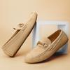 Herren Fahrschuhe Nubuk Herren Frühling Leder Slipper Herren Freizeitschuhe Mokassins Slipper Herren Flats Mode Herrenschuhe Größe 38-44