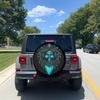 Dark Gothic Pattern Tire Protection Layer For SUVs, Trucks, Off-Road Vehicles - Dark And Edgy Style