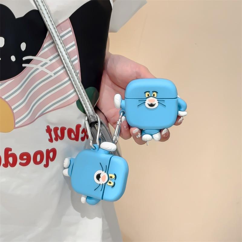 Refrigerator cartoon cat for AirPods pro1 apple bluetooth wireless headset cover 1/1/1 generation silicone creative