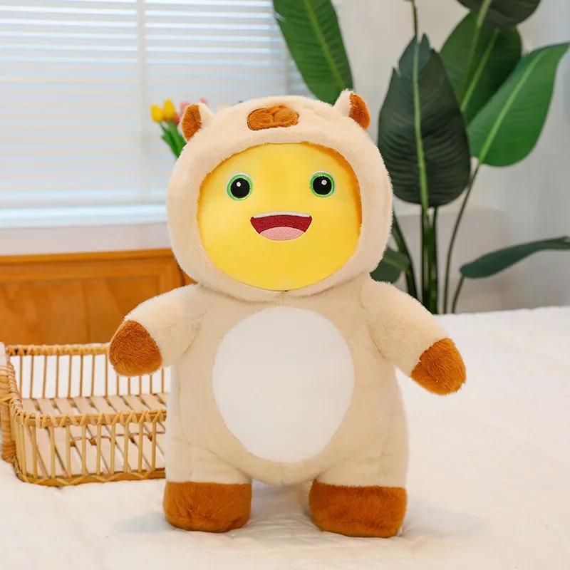 30/40/50 Kawaii Milchdrache verwandelt sich in einen glattlosen Schweinswal Plüschtier Cartoon Anime Milchdrache gibt Mädchen Geburtstagsgeschenke 30cm
