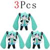 Cartoon 20cm Hatsune Miku Plush Doll Toy Anime sakura Miku snow Miku Character KawaiiSitting posture Fufu Kids Christmas Gift