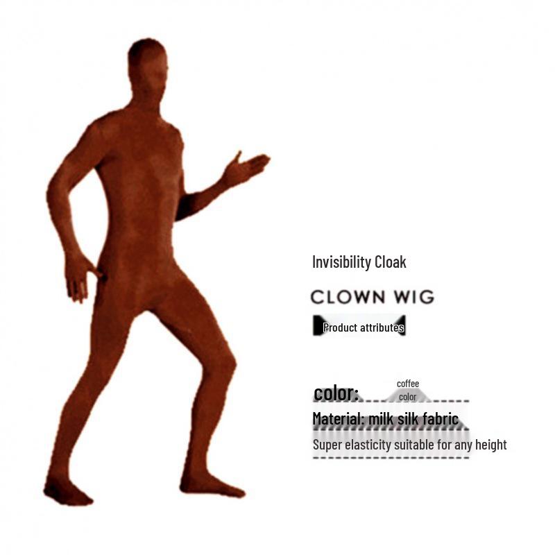 

Мужской черный костюм ниндзя для косплея - Взрослый комбинезон-невидимка на Хэллоуин для сценических выступлений. 140CM