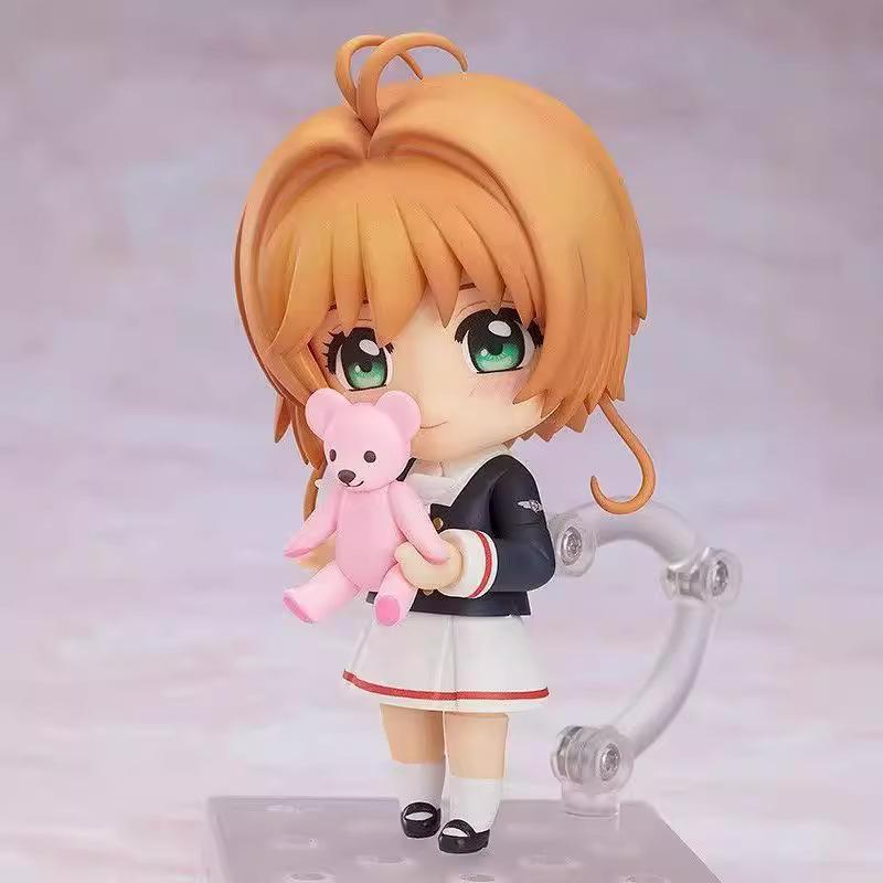 Japan Anime Card Captor Sakura Kinomoto Sakura Clear Card Cute Action Figures Model Toys for Girls