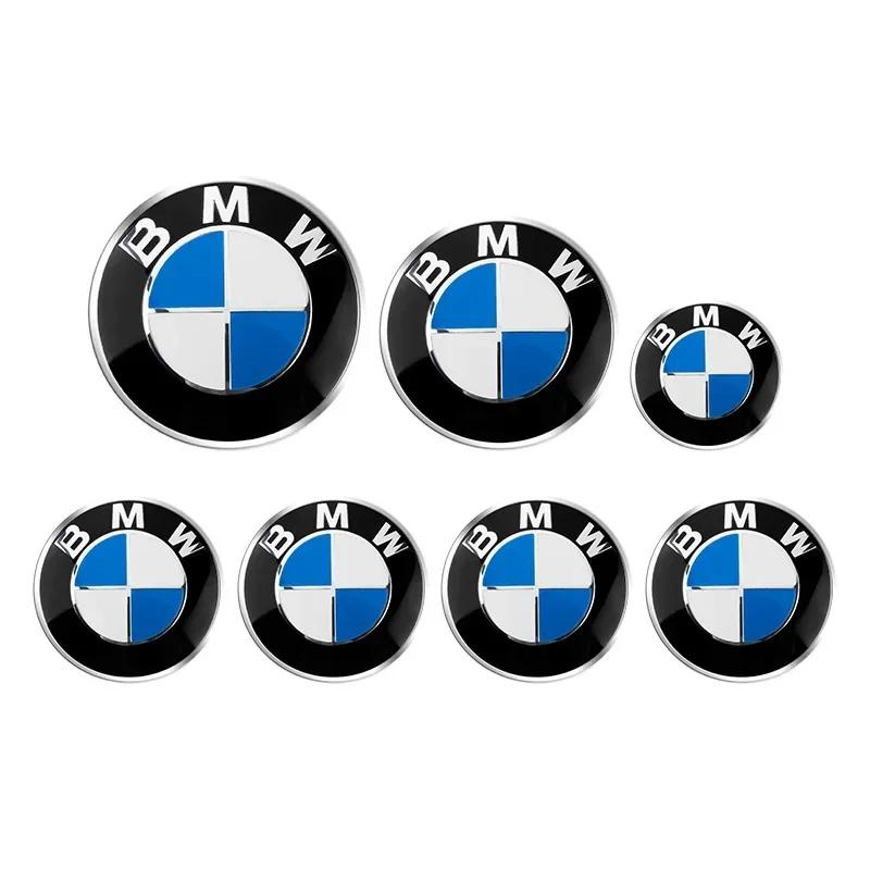 7 stk Bilpanser Front Bak Bagasjerom Emblem Merke For BMW 50-årsjubileumsutgave E36 E46 E53 E90 E60 E93 E87 G01 G20 X3 X5 F30 F20