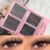 30D/40D/50D/60D Lösögonfransar Tjocka Långa DIY Franskansar Bok Ny Falska Ögonfransar Ögonmakeup