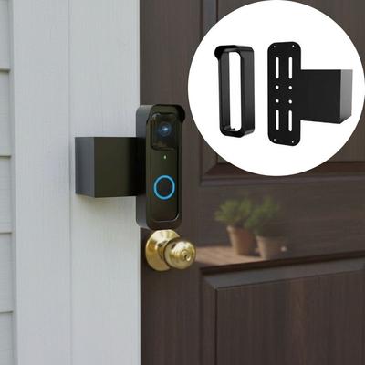 Anti-Theft Design Video Doorbell Mount Outdoor Use Weather Protection Doorbell Camera Bracket Mounting Bracket Flashing Feature