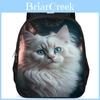 Adorable Cat 15-inch Large Capacity School Backpack Lightweight Oxford Fabric
