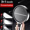Supercharged Shower Head with Super Strong Pressure and Large Water Output 15cm Large Panel Shower Filter Shower Head Set
