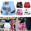 Men Women MMA Boxing Shorts Training Fight Pants Muay Thai Kickboxing Gym Workout Stretch Athletic Underwear