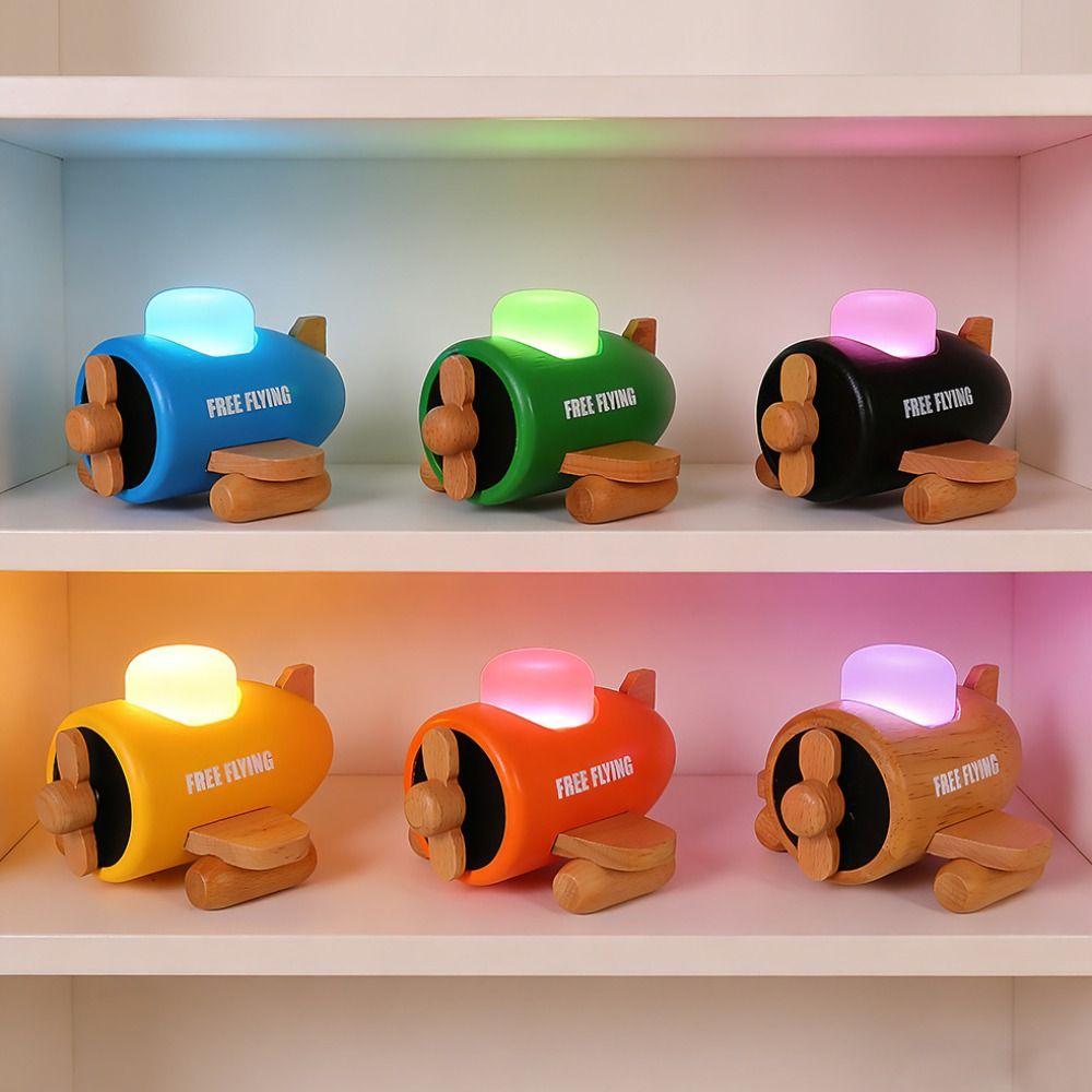 LED Light Rechargeable Night Light 7-Color Dimmable Night Light Bedside Lamp Bedroom Decor