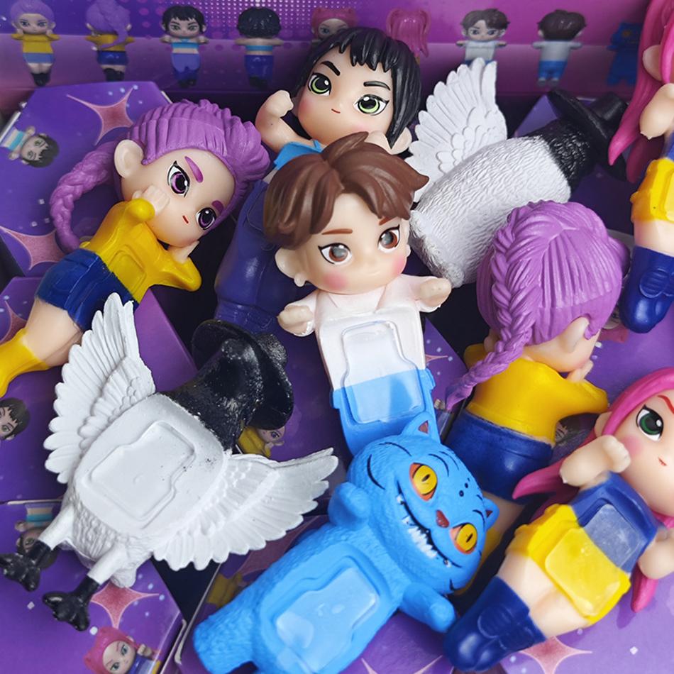 11cm  Selling K Pop Demon Hunters Blind Box Series Anime Figures Ornaments Dolls Fans Children Gift Random Blind Box Toys