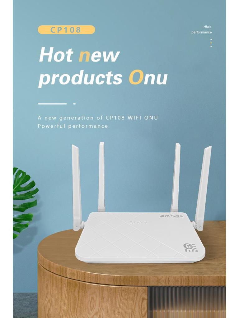 4G WiFi6 Router with SIM, 300Mbps, Single Ethernet Port - Malaysia, Myanmar, Vietnam CPE108.