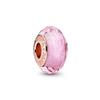 Pink Murano Glass Charm Women Jewelry 781650