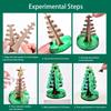 15ml Science Experiment Christmas Tree Magical Watering Growth Creative Tree DIY Handmade Toy Paper Tree Flowering