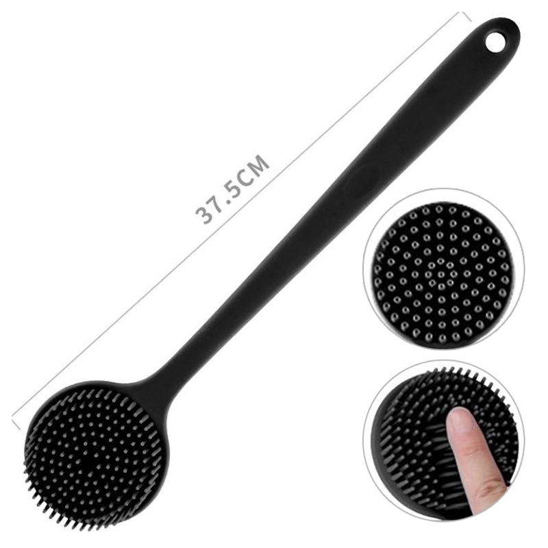 Bad Rückenbürste Weich Badeschwamm Duschschwamm Zum Schrubben Bürste Mit Griff Peeling Schrubben Hautmassagegerät Rückenwascher