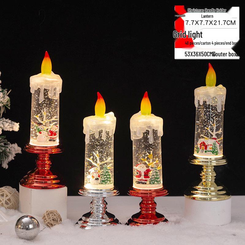 Christmas Crystal Ball Music Box Lantern Ornament