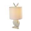 Nordic Minimalist Rabbit Table Lamp: Modern Bedroom/Bedside Resin Design