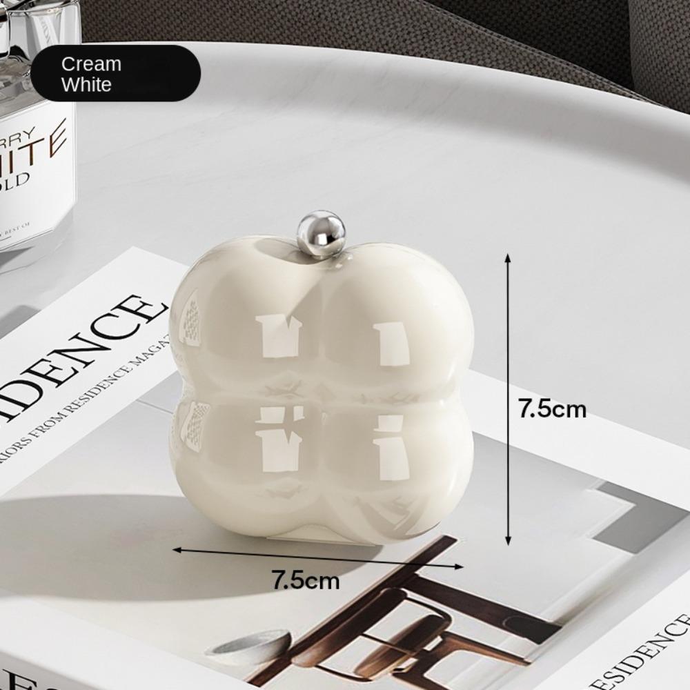 Mini Pill Boxes Portable Small Storage Container Marshmallow Shape Jewelry Storage Box  Travel