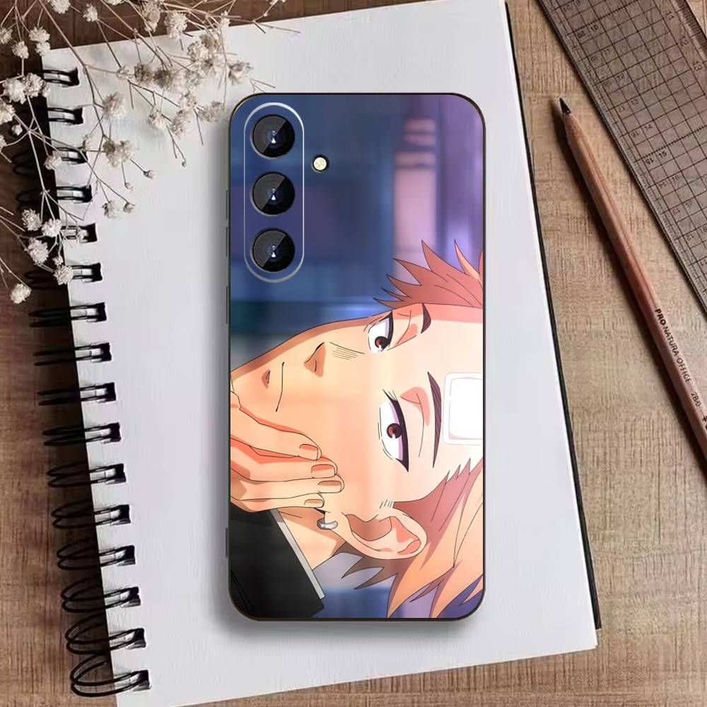 Rintaro Tsumugi K-Kaoruko Waguri Phone Case For Samsung Galaxy A73,A21s,A22,A31,A52,A53,A71,A41Soft Black Shell