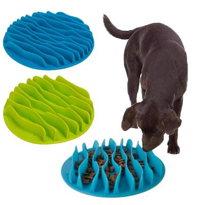 Comedero lento para perros y gatos con diseño de jungla, antideslizante, a prueba de asfixia, para cachorros, con laberinto, alimentación saludable, suministros para la hinchazón.
