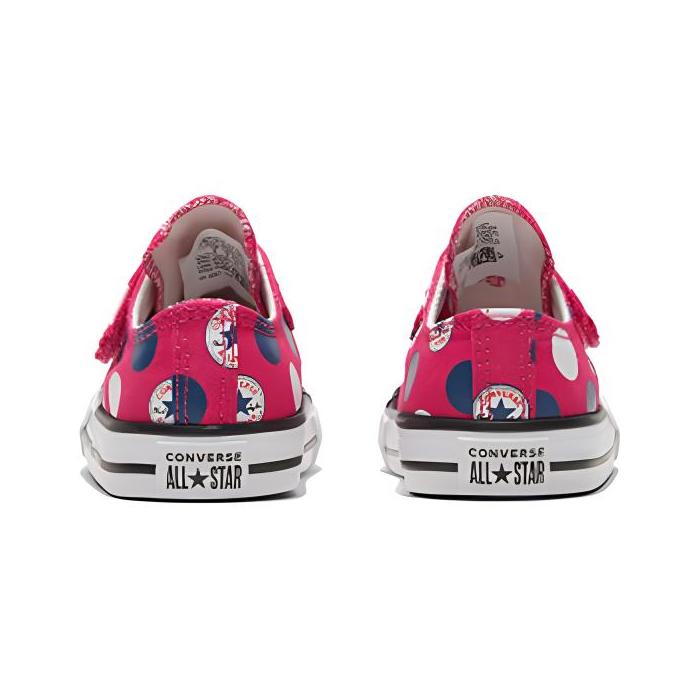 Converse Chuck Taylor All Star 1V Low Top Canvas Shoes Pink Infant And Toddler