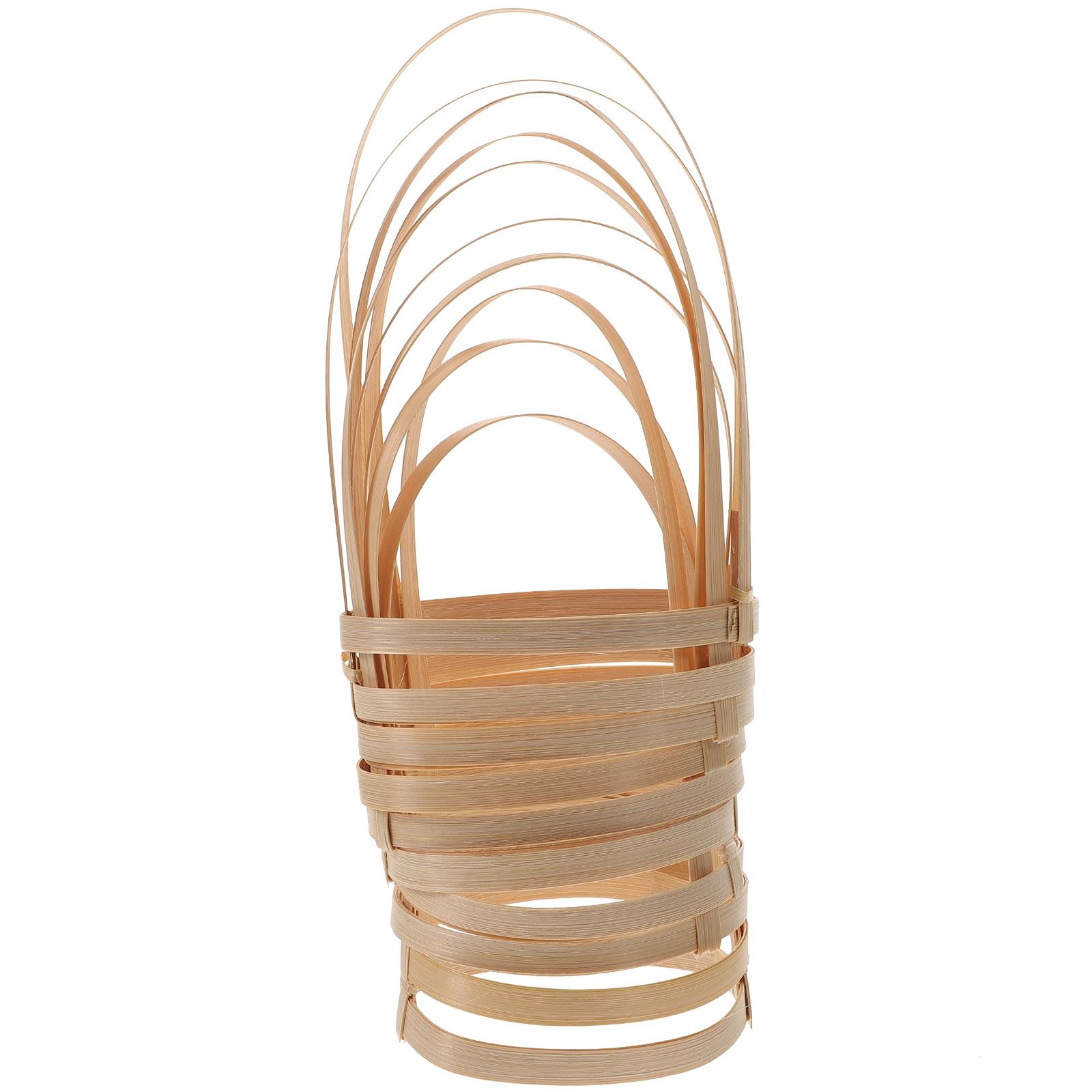 10 Pcs Bamboo Cup Holder Spill Carrier Carriers Coffee Cups Holders for Drinks Takeout to Weave Travel
