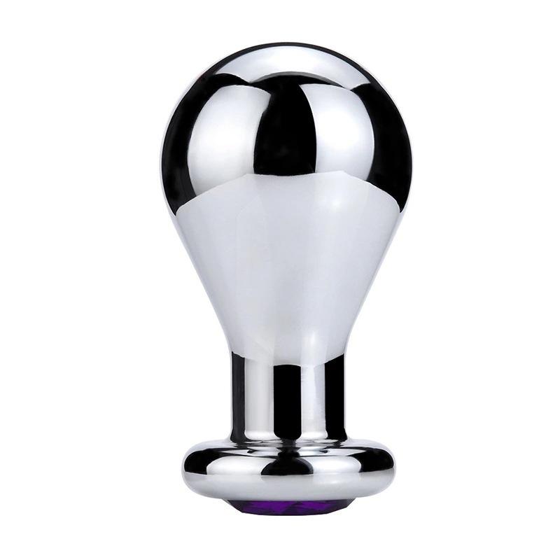 Metal Bulb Butt Plug Anal Expansion World Cup Sex Product Butt Plug Masturbation Toys Fun