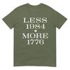 Less 1984 More 1776 Free Speech First Aunisexdunisext Conservative TShirt