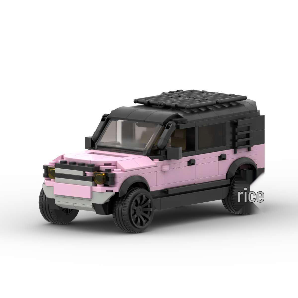 

МОК Блоки: Совместимый Land Rover Defender 110 P400 внедорожник DIY кирпичики 454 pieces розовый