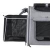 Soft Sided Expandable Cat Backpack Mesh Ventilation Dog Bike Basket  Outdoor Walking