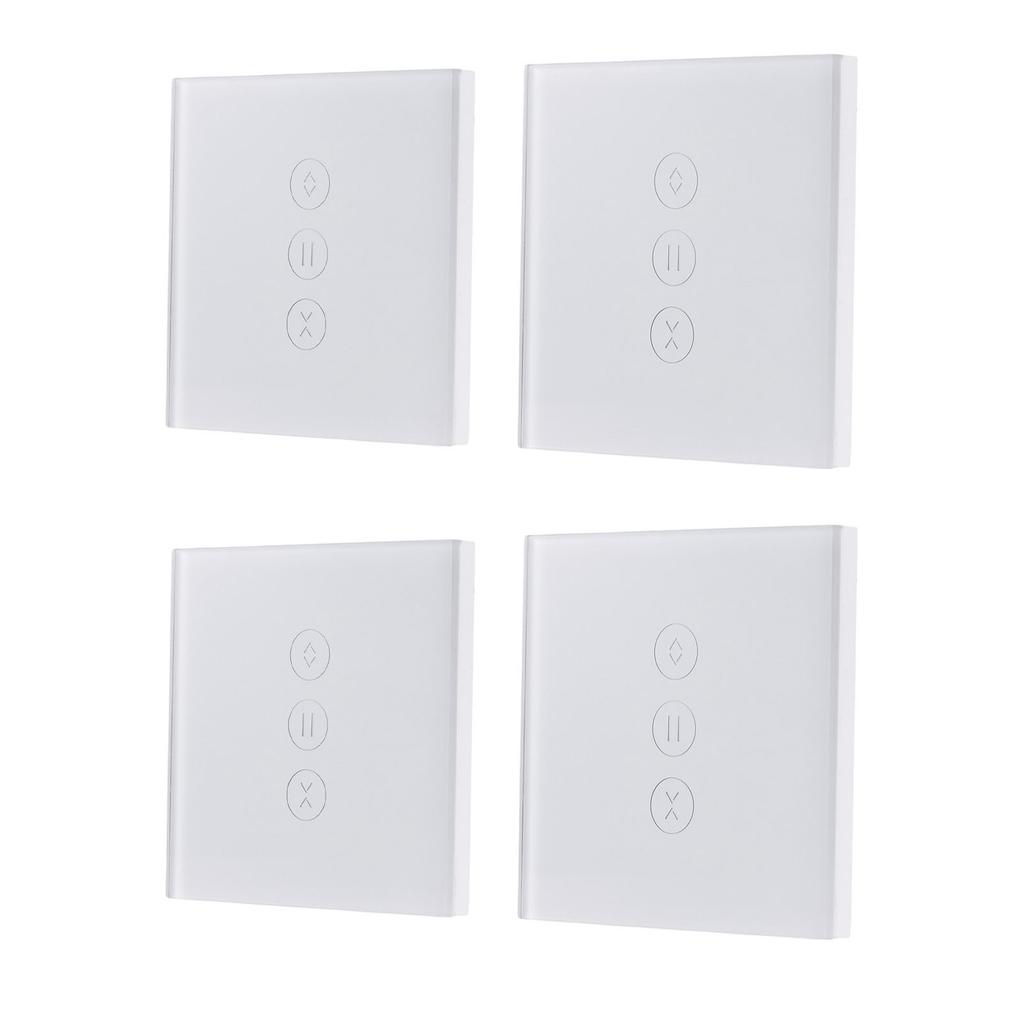 2.4G WiFi Smart Curtain Switch TY Curtain Blind Touch Switch 4 Mode Voice Control Intelligent
