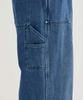 COVERNAT Wide Carpenter Double Knee Denim Pants Blue
