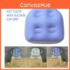Premium Pvc Adult Spa Inflatable Seat Cushion With Backrest And Suction Cup