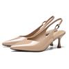 Temperament Single Shoes Pointed Thin Heels with Skirts Commuter Bag Head High Heels Versatile Fashion Solid Color Simple Women's Shoes