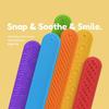 6 Pack Sensory Fidget Toys Slap Bracelets, Textured Silicone Sensory Toys for Kids, Calming Tool for Special Needs, Wearable Anxiety Relief Toys for