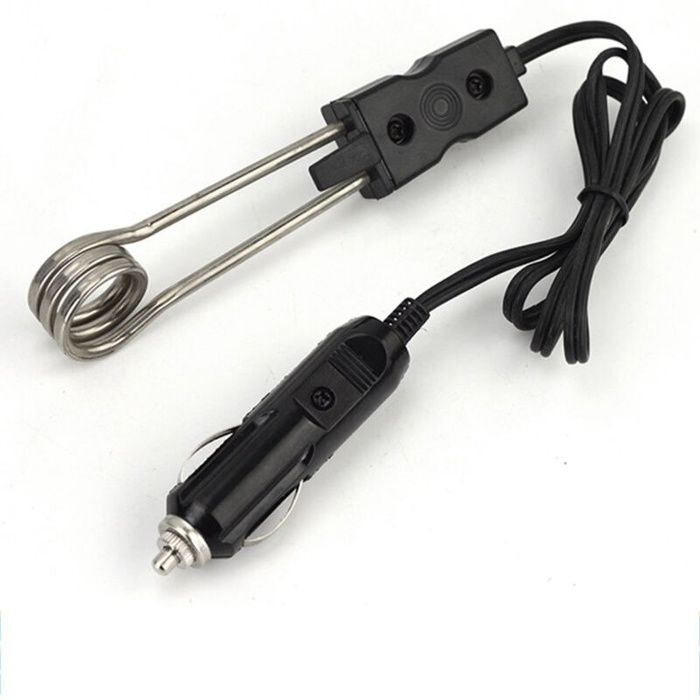 Chauffe-eau de voiture - AIMOONSA - Tige d'ébullition - 12V/24V - 120-140W - Portable