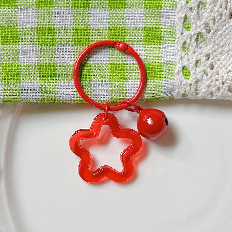 2024 Translucent Star Acrylic Keychain - Candy Color Spring/Summer Pendant Decoration