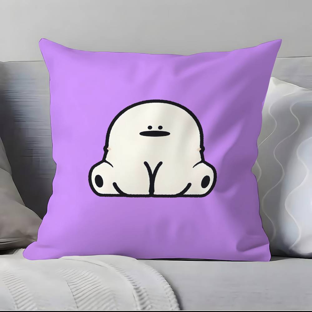 Cute Ip Portrait Anime Pillow Case Pillowcase Soft Skin Friendly & Comfortable With A Hidden Zipper