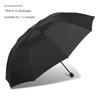 Umbrella Large Reinforced Thickened Strong Storm-Resistant Umbrella Female Dual-Use Sun Umbrella Sun Protection UV Protection