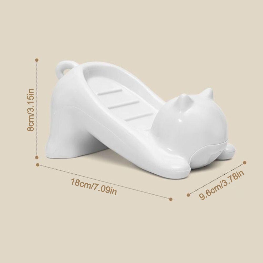 Cartoon Soap Holder Drain Soap Dish Tray Cute Soap Box