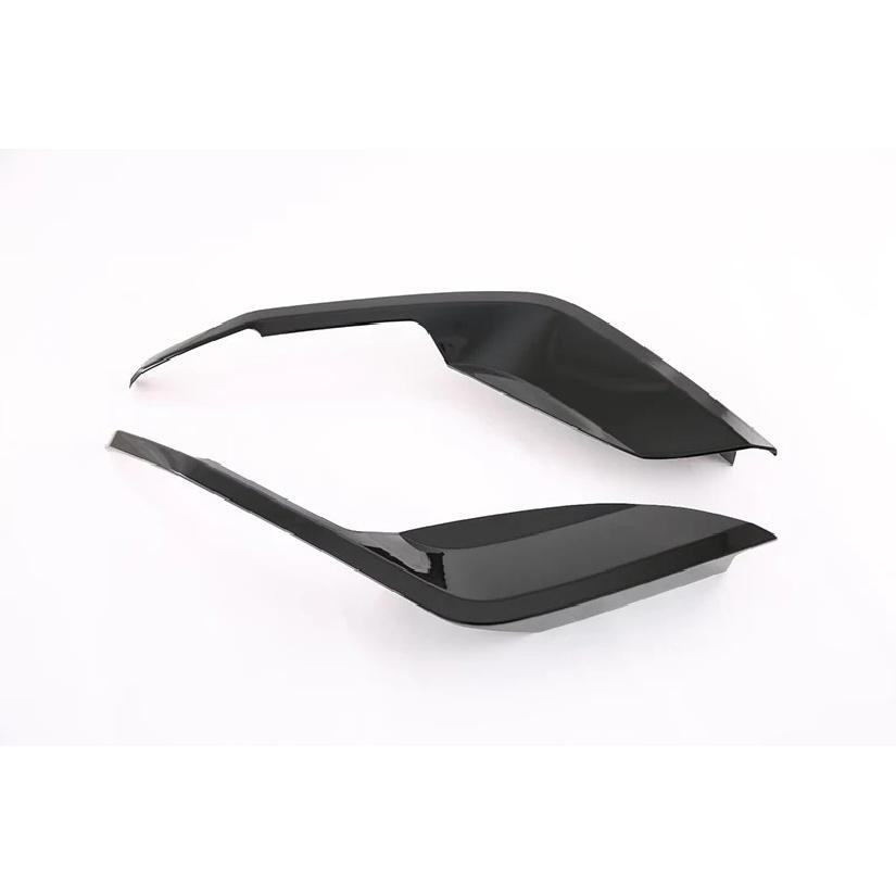 For BYD Dolphin Atto 2 EA1   Car Accessories Carbon Fiber Style After Fog Light Trim Bezel Wind Shape