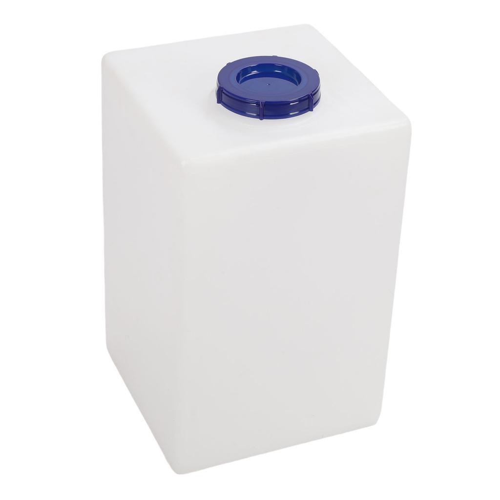 11 Gallon RV Fresh Water Storage Tank 11.81x11.81x18.50in Heatproof Coldproof PE Drinking Water Tank for Motorhome