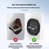 4Pcs Car Silicone Door Lock Buckle Cover Anti-collision For BMW X1 X3 X5 X6 X7 seriesE46 E90 E83 F10 F30 E60 G60 Car Accessories