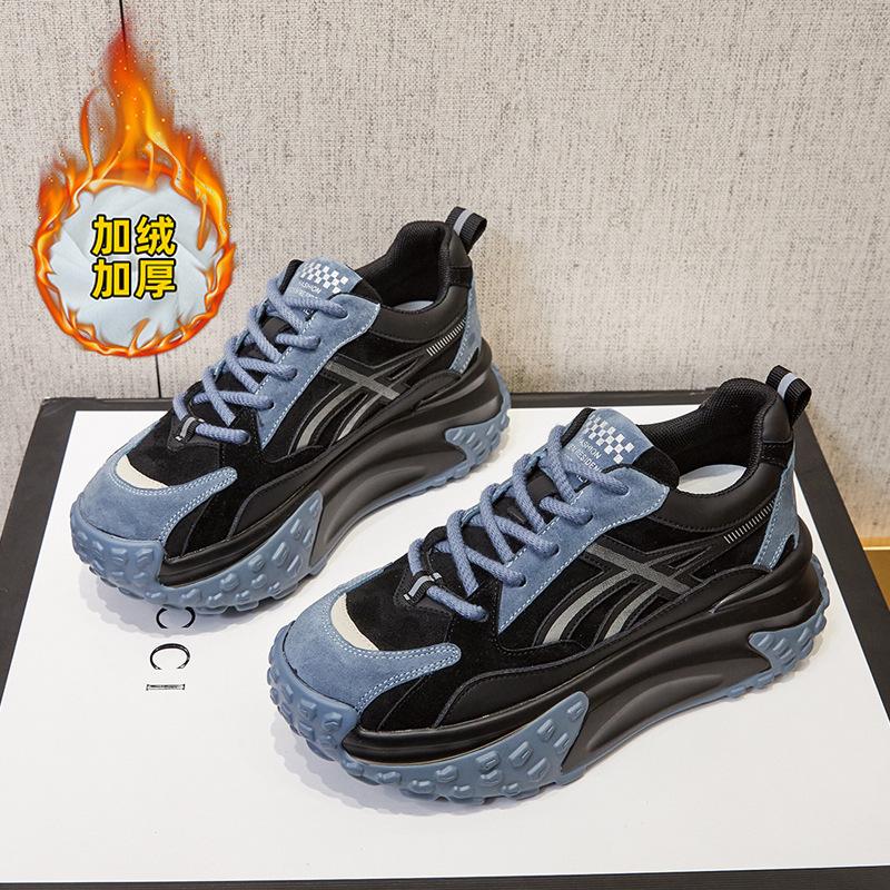 Autumn and winter new dad shoes female student sports shoes Internet celebrity casual women's shoes versatile thick sole increase dad